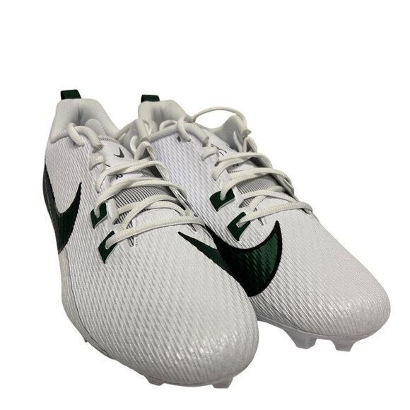 Nike Vapor Edge Speed 360 White & Green Football Cleats Men\'s Size 14 Shoes main image 9